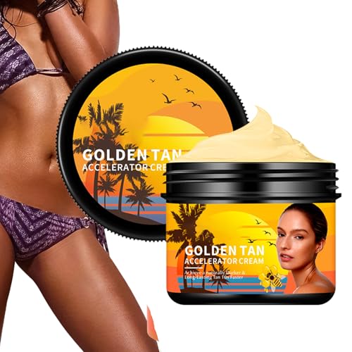 WJnflQN Selbstbräunende Körperlotion | Selbstbräuner ohne feuchtigkeitsspendende | natürliche Bronzing-Gesichts- und Körpercreme, feuchtigkeitsspendende Pflege für Damen und Herren von WJnflQN