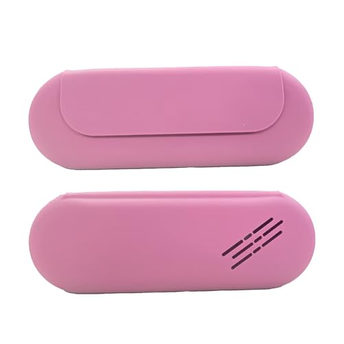 WJnflQN Silikon-Make-up-Pinselhalter, Make-up-Pinsel-Etui, Make-up-Tool-Organizer, Silikon-Kosmetiktasche, Make-up-Pinseltasche, Make-up-Pinseltasche, Make-up-Organizer für Damen, violett, Refer to von WJnflQN