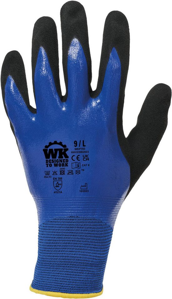 WK. Designed To Work Arbeitshandschuhe Handschuhe für den Einsatz in feuchten Umgebungen von WK. Designed To Work