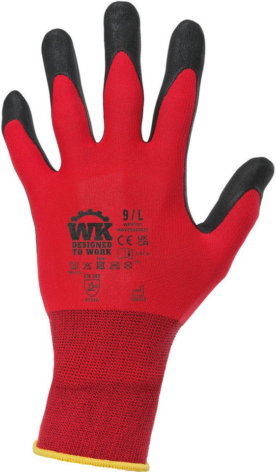WK. Designed To Work Arbeitshandschuhe Handschuhe für präzise Materialhandhabung von WK. Designed To Work