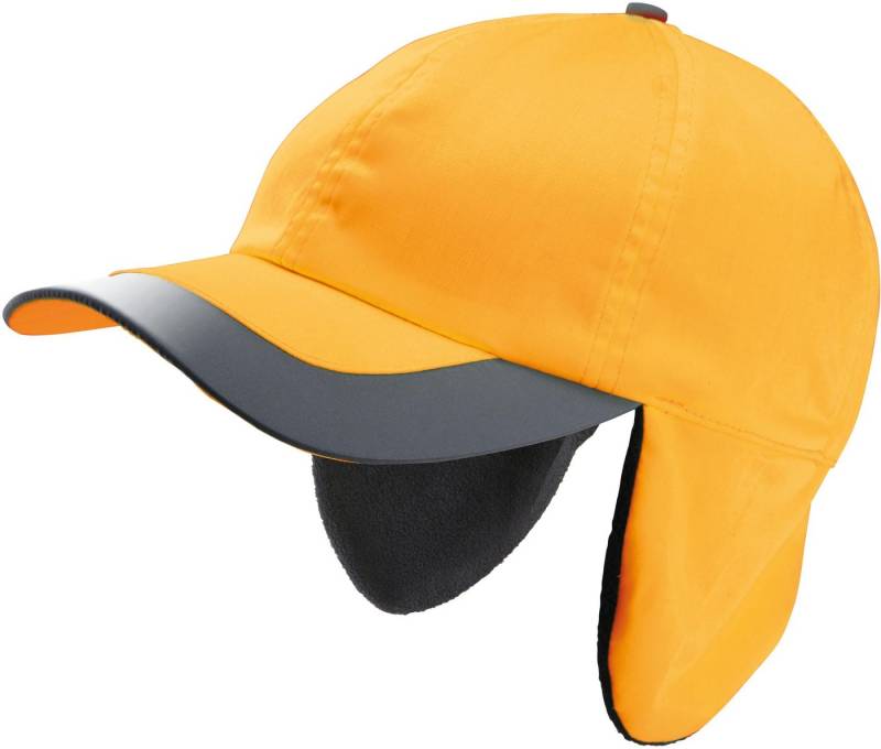 WK. Designed To Work Baseball Cap Fluoreszierende 6-Panel-Kappe für den Winter von WK. Designed To Work