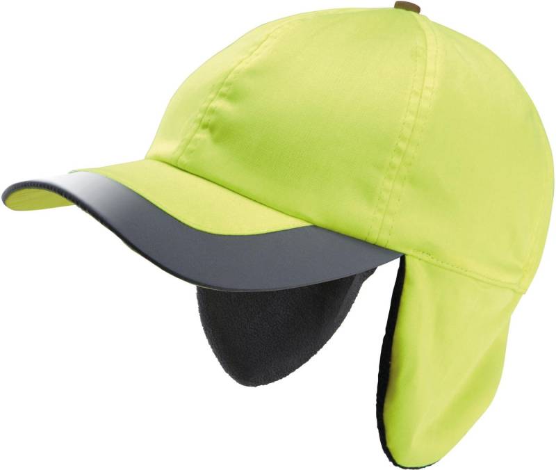 WK. Designed To Work Baseball Cap Fluoreszierende 6-Panel-Kappe für den Winter von WK. Designed To Work