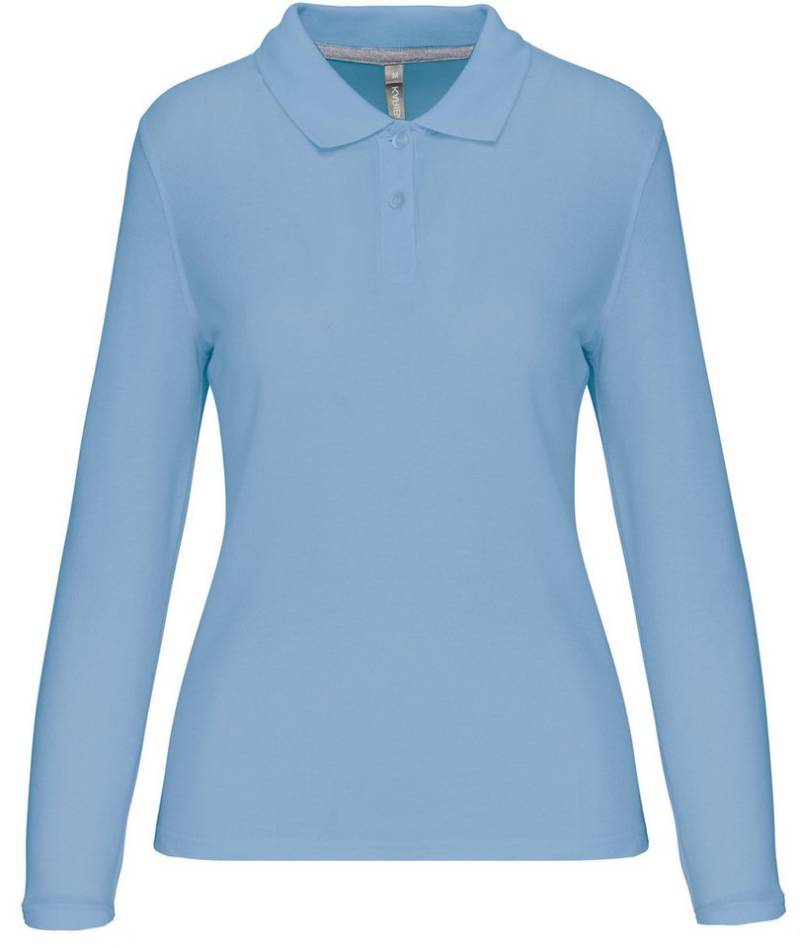 WK. Designed To Work Langarm-Poloshirt Langarm-Polohemd für Damen von WK. Designed To Work
