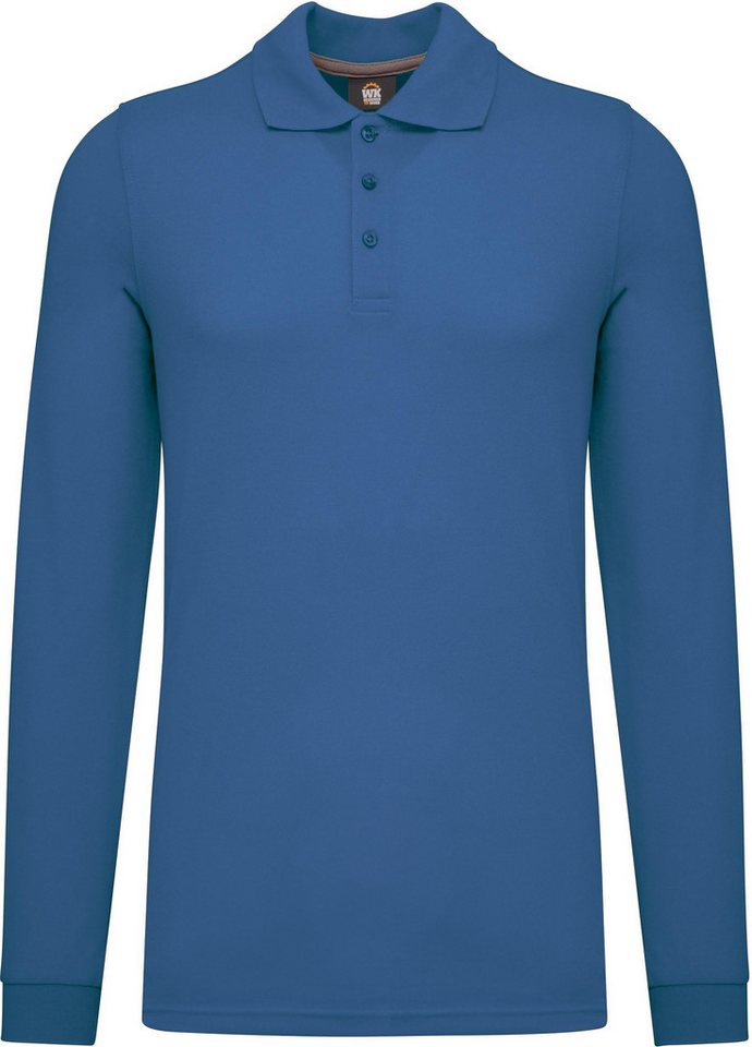 WK. Designed To Work Langarm-Poloshirt Polohemd mit langen Ärmeln Herren von WK. Designed To Work