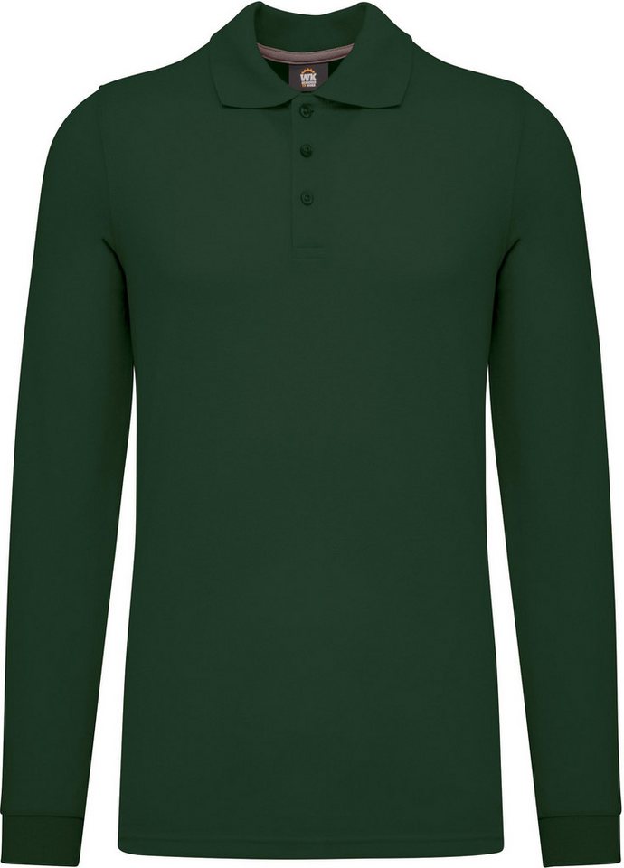 WK. Designed To Work Langarm-Poloshirt Polohemd mit langen Ärmeln Herren von WK. Designed To Work