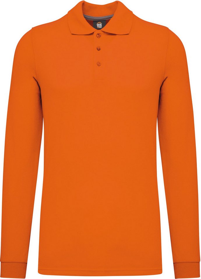 WK. Designed To Work Langarm-Poloshirt Polohemd mit langen Ärmeln Herren von WK. Designed To Work