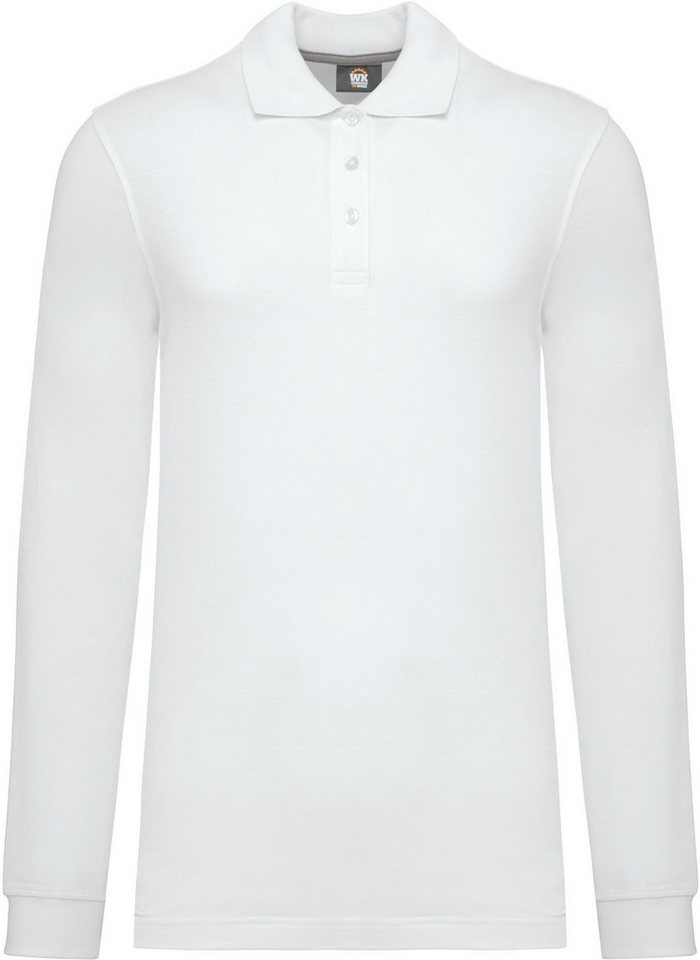 WK. Designed To Work Langarm-Poloshirt Polohemd mit langen Ärmeln Herren von WK. Designed To Work