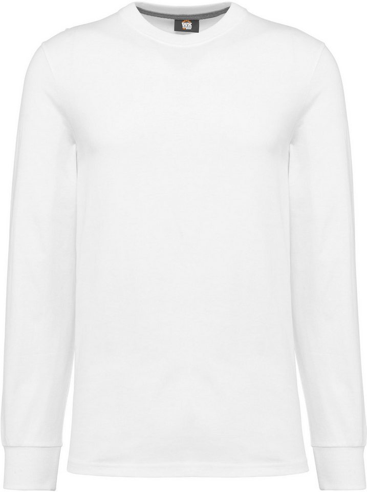 WK. Designed To Work Langarmshirt Umweltfreundliches Unisex-T-Shirt mit langen Ärmeln von WK. Designed To Work