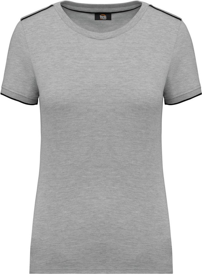 WK. Designed To Work Rundhalsshirt Damen-T-Shirt Day To Day mit kurzen Ärmeln von WK. Designed To Work