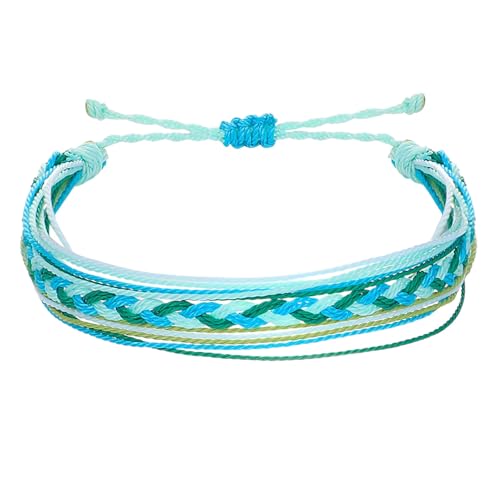 WKAYsIV Strass-Bogen-Brosche-Anstecknadeln Personalisierte-Armbänder-Partnerarmbänder Modischer-Ohrschmuck Naturstein-Armband-Verstellbar(B,28cm) von WKAYsIV
