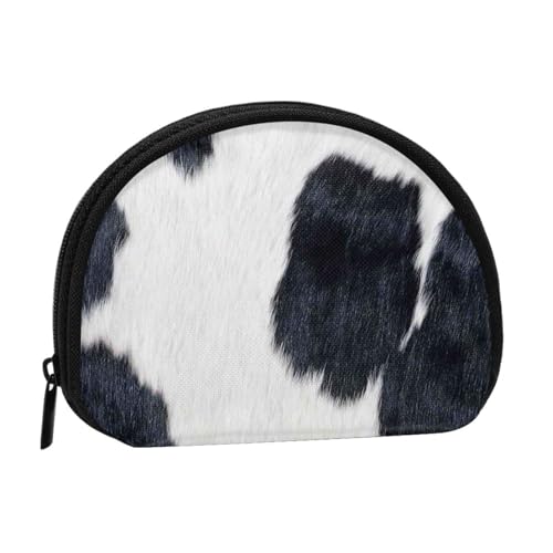 WKSGDSG Kleine Münzbörse mit Reißverschluss, Rindsleder, Mini-Geldbörse, Münztasche, tragbare Geldbörse für Frauen und Mädchen, modische Damen-Canvas-Münztasche mit Schlüsselanhänger von WKSGDSG