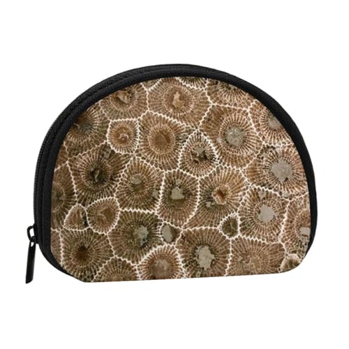 WKSGDSG Petoskey Kleine Münzbörse mit Reißverschluss, Mini-Geldbörse, Münztasche, tragbare Kleingeldbörse für Frauen und Mädchen, modische Damen-Canvas-Münztasche mit Schlüsselanhänger von WKSGDSG