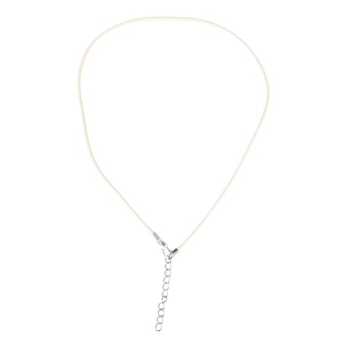 1 5 Mm Lederkabel Halskette Mit Hummerverschluss Wachsseilkette Für Halsketten Anhänger Wachskabel Schmuckfunde Leder Halskette Mit Verschluss Für Frauen Männer Seilkette Braid Männer von WKabnkn