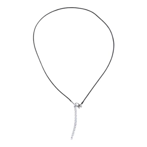 1 5 Mm Lederkabel Halskette Mit Hummerverschluss Wachsseilkette Für Halsketten Anhänger Wachskabel Schmuckfunde Leder Halskette Mit Verschluss Für Frauen Männer Seilkette Braid Männer von WKabnkn