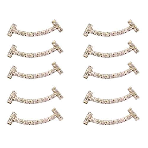 10 Pack Fashion Brosche Smile Brosche Stilvolle Kleidung Stecknadel Fester Kleidung Pin Peater Mantel Juwelier Accessoire Alltag Mode Accessoire von WKabnkn