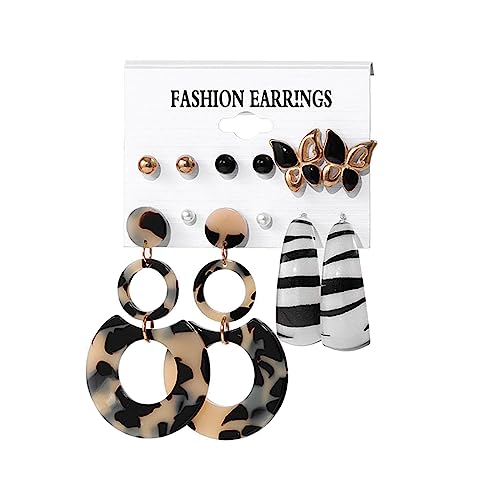 Acrylohrzubehör Set Einzigartige Dopamin Drop Ohrringe Statement Ohrringe Süßigkeiten Farbe Für Trendseting Ladies Statement von WKabnkn