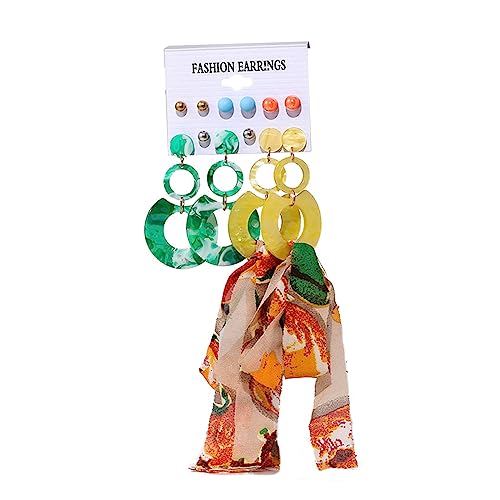 Acrylohrzubehör Set Einzigartige Dopamin Drop Ohrringe Statement Ohrringe Süßigkeiten Farbe Für Trendseting Ladies Statement von WKabnkn