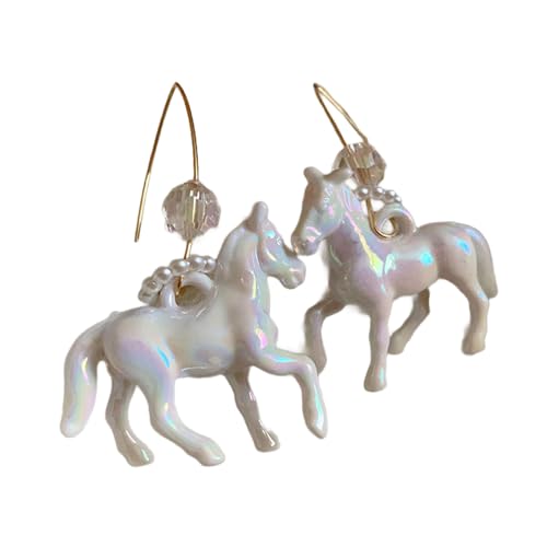 Dangle Haken Ohrringe Harz Tierische Ohrohrhänger Auffällige Ohrbekleidung Stylische Ohrhörer Für Modeliebhaber Harzhaken Ohrringe von WKabnkn