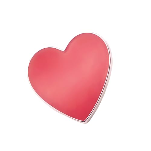 Herzform Charme Brosche Mode Pullover Stecknadel Dekorative Abzeichen Kleidung Nadel Schal Dekoration Lappel Schmuck Für Frauen Valentinstag Herzförmige Brosche Mode Kleidung von WKabnkn