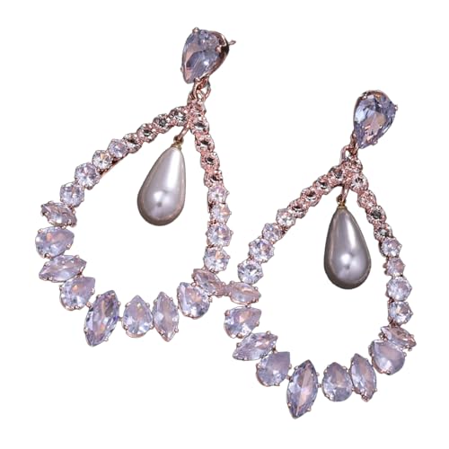 Mode Frauen Zirkonohrringe Frauen Drop Ohrringe Mit Großen Zirkonsteinen Für Mode Enthusiasten CZ Stone von WKabnkn