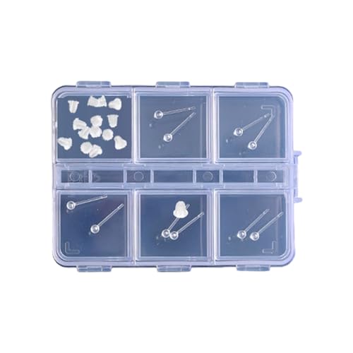 Robustes Klares Ohrringe Accessoire Für Empfindliche Ohrenharzmaterialien Mit Verschiedenen Stilen Die Für Alltägliche Aktivitäten Tägliche Ohrringe Perfekt Sind von WKabnkn
