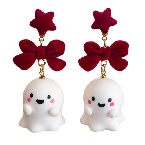 Stylische Noktiluzente Specter Ohrstollen Ergänzen Stilvolle Outfits Mit Einem Dauerhaften Strahlenden Modeschmuck Accessoire Party Ohrringe von WKabnkn