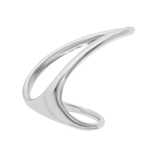 Übertriebene Proof Open Ringe Verstellbare Statement Ringe Für Frauen Und Mädchen Fashion Party Tragen Schmuck Gold Und Weiß K. von WKabnkn