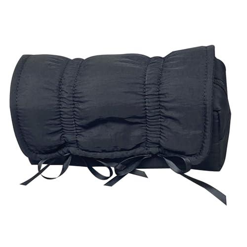 WKabnkn Bowknot Pencil Case 7.55x3.38x2.91inch Großer Fachpenstpensthälfte Stiftbeutel Reisemake Up Aufbewahrungstasche Für Schulbehörden Für Schulpraxen Schulleiter Organisatoren von WKabnkn