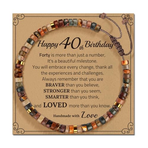 WKabnkn Handwerksverstellbares Armband Mit Einzigartigen Designs Und Segenkarte Tragbar Für Geburtstagsgeschenke In Verschiedenen Farbgeburtstagsgeschenken Armband von WKabnkn