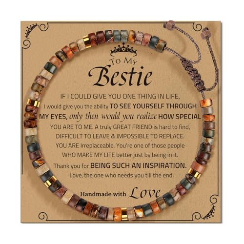 WKabnkn Handwerksverstellbares Armband Mit Einzigartigen Designs Und Segenkarte Tragbar Für Geburtstagsgeschenke In Verschiedenen Farbgeburtstagsgeschenken Armband von WKabnkn