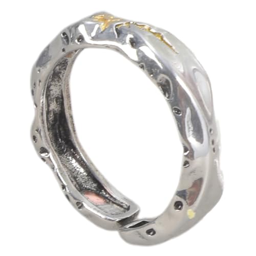 WKabnkn Künstlerische Wünsche Von Steinringen Tragbares Accessoire Für Trendige Frauen Suchen Individualität Und Einen Hauch Von Retro Eleganten Charakteristischen Charmeringen von WKabnkn