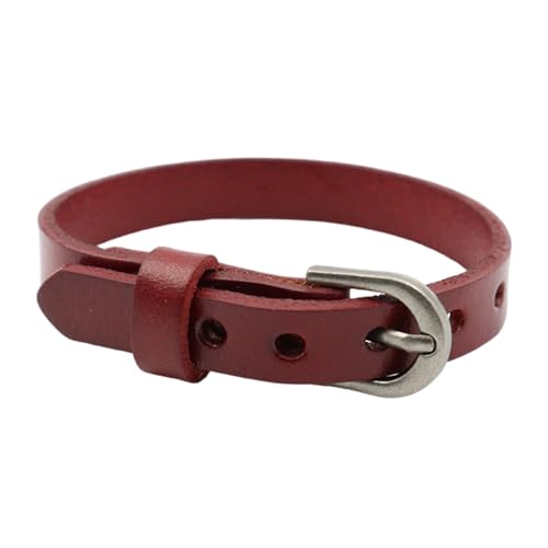 WKabnkn Multifirtional Perlen Lederarmband Wrap Armband Verstellbares Armband Für Partys Und Lässige Ausflüge Lederband Handelsband Schmuck Geeignet von WKabnkn