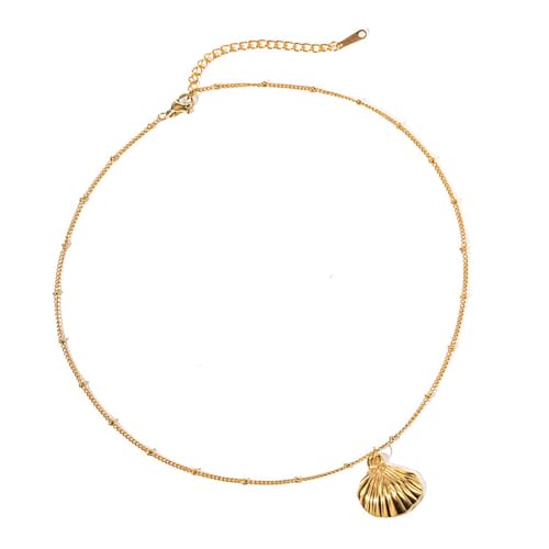 WKabnkn Sea Gold Seesterne Und Halskette Drop Ohrringe Trendige Frauen Schmuck Anheigend von WKabnkn