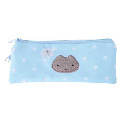 WKabnkn Sterndruckstiftkoffer Mit 2 Fach Für Studenten Erwachsene Große Kapazität Stift Organziers Bleistiftbeutel Reise Make Up Tasche Star Print Stifte Hülle von WKabnkn