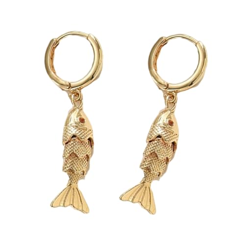 Zarte Fischohrringe Elegante Dangle Ohrringe Die Komfort Und Stile Für Tägliche Verschleiß Und Strandferien Urlaubszusammenhänge Anbieten von WKabnkn