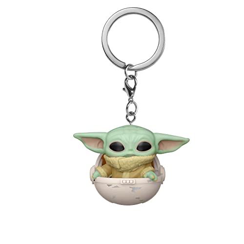 WKxinxuan Mandalorian Schlüsselanhänger 1 Stück Yoda Schluesselanhaenger Anime Schlüsselanhänger Personalisiert Unisex Autoschlüsselanhänger Star Wars Keychain Schlusselanghanger für Kinder Geschenk von WKxinxuan