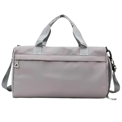 Reisetaschen Reise Handtaschen Männer Frauen Im Freien wasserdichte Große Kapazität Separaten Raum for Schuhe Beutel Fitness Sport Rucksack Reisetasche FüR DraußEn(Grey) von WLIHDB
