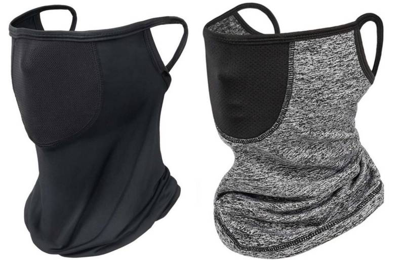 WLIXPBB Sturmhaube 2er Multifunktions-Schal: Motorrad Sport Halstuch Outdoor Maske (2er Set, 2er Polyester Sturmhaube) Vielseitig einsetzbar, warm und weich, Unisex-Design von WLIXPBB