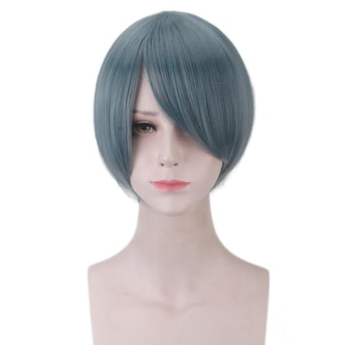 Anime Blacks Butlers Ciel Kunsthaar Anime Cosplay Perücke Synthetische Perücken Mädchen Damen Herren Perücken von WLJEHWLJ