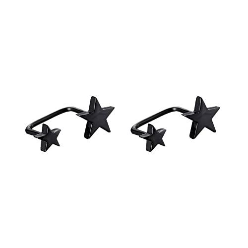 ASDFY Ohrhänger Silber 925,S925 Silber Ohrringe Ohrstecker Schwarzer Stern Zurück Hängende Ohrringe Feine Stilvolle Knorpel Kleine Ohrstecker Frauen Mädchen Paare ASDFY Ohrhänger Silber 925,S925 Silber Ohrringe Ohrstecker Schwarzer Stern Zurück Hängende Ohrringe Feine Stilvolle Knorpel Kleine Ohrstecker Frauen Mädchen Paare von WLLDDDIU