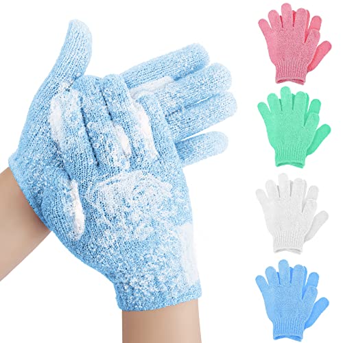 WLLHYF 4 Paar Peeling-Handschuhe Bad-Körper-Peeling-Handschuhe Doppelseitige Duschhandschuhe Waschlappen Abgestorbene Haut-Entferner Natürliche Luffa-Handschuhe für Erwachsene und Kinder WLLHYF 4 Paar Peeling-Handschuhe Bad-Körper-Peeling-Handschuhe Doppelseitige Duschhandschuhe Waschlappen Abgestorbene Haut-Entferner Natürliche Luffa-Handschuhe für Erwachsene und Kinder von WLLHYF