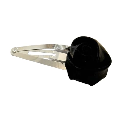 WLNEXT Mädchen-Haarspange mit Rose, Kopfschmuck, Haarspangen, Blumenform, süße 2000er-Jahre-Mädchen-Haarnadel von WLNEXT