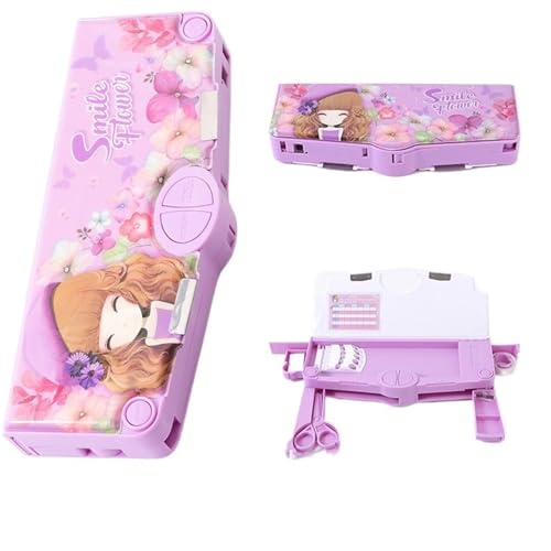 WLTYSM Multifunktionale Schreibwarenbox Federmäppchen Multifunktionale Federmäppchen Astronaut Schule Schreibwarentasche FedermäPpchen(Color:Korean Stationery) von WLTYSM