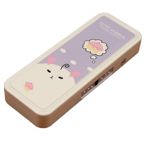 WLTYSM Multifunktionale Schreibwarenbox Federmäppchen Passwortbox Schulbedarf Schreibwaren Niedlich FedermäPpchen(Color:Cute-02) von WLTYSM
