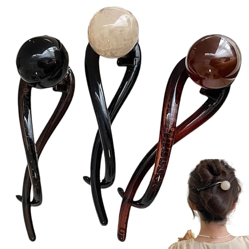 3 Stück Perlen Französische Haarnadel,Banana Clip,Elegante Haarklammer,Haarspangen für Damen,French Hair Pin,Haarnadeln Groß Haarclips Damen,Hair Clips,Bananenspange,Haare Claw Clip Frauen Mädchen 3 Stück Perlen Französische Haarnadel,Banana Clip,Elegante Haarklammer,Haarspangen für Damen,French Hair Pin,Haarnadeln Groß Haarclips Damen,Hair Clips,Bananenspange,Haare Claw Clip Frauen Mädchen von WLVinson