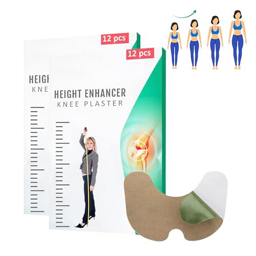 Growthmax Height Enhancer Knee Plaster, Growth Maxim Height Enhancer Knee Plaster, Natural Knee Patch, Growthmax Knee Plaste, Height Growth Patches, Foot Plasters For Adults And Juvenile (2Box) von WLWWCX