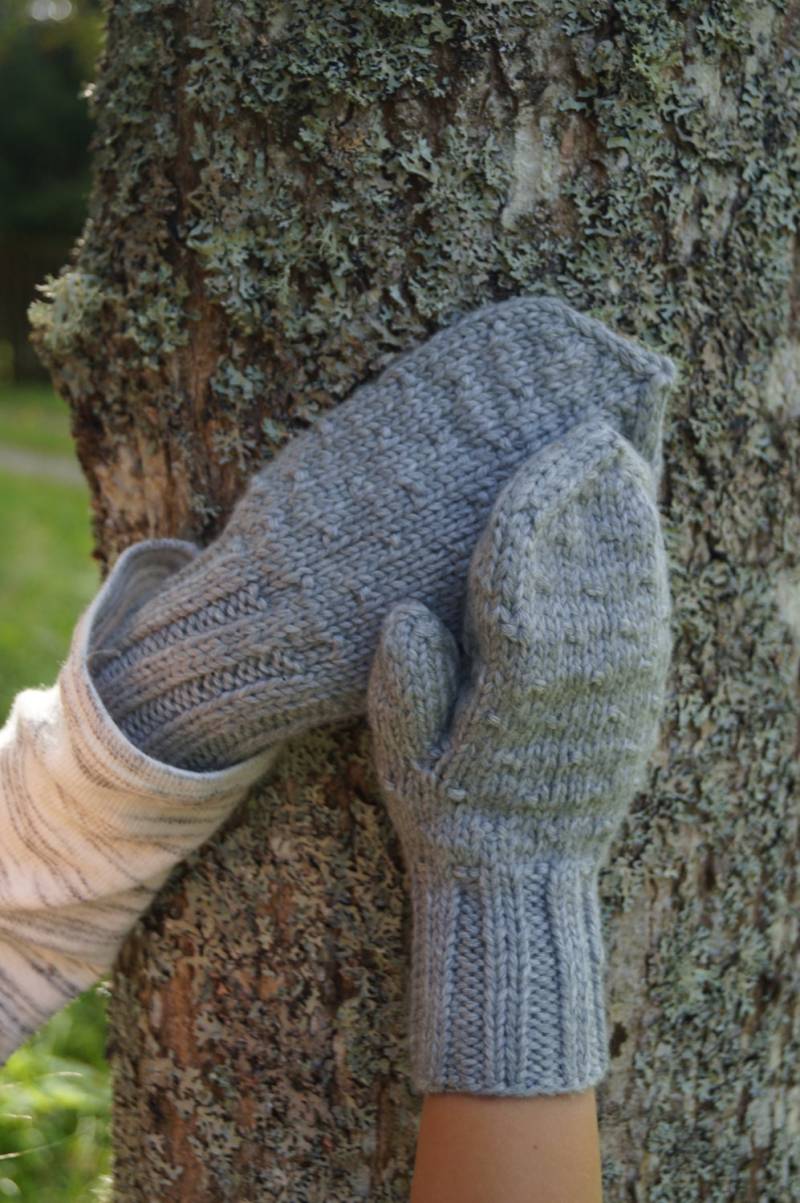 Handgestrickte Merinowolle Handschuhe Warme Kinder Winterkleidung von WLoveCreated