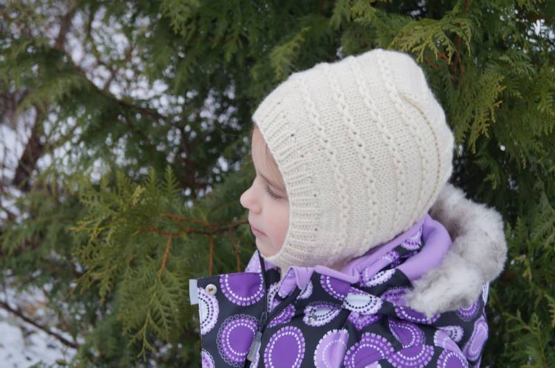 Merinowolle Stricken Kinder Balaclava Kapuzenmütze Halswärmer, Balaclava Für Babys/Kleinkinder Kinder, Handgestrickter Helm von WLoveCreated