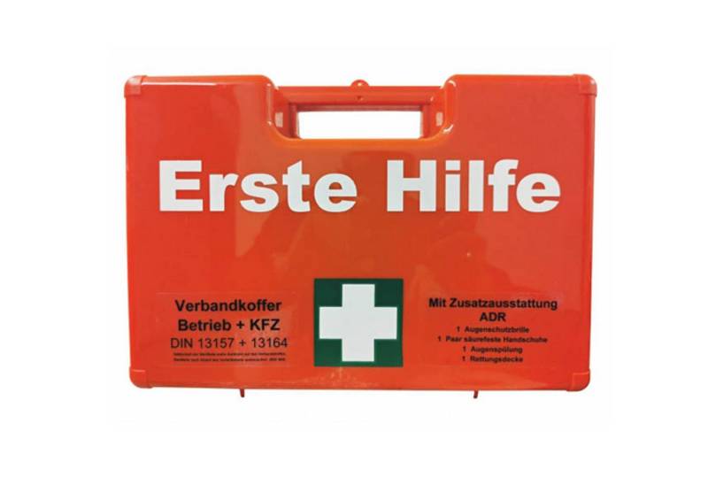 WM-Teamsport Erste-Hilfe-Koffer ADR-Gefahrgutkoffer nach aktueller DIN 13157 + ADR-Zusatzausstattung von WM-Teamsport