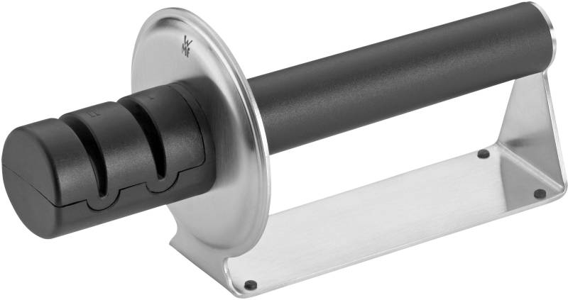 WMF Messerschärfer "Gourmet" Schärfen in zwei Stufen, langlebige Keramikscheiben, rutschfeste Füße von WMF